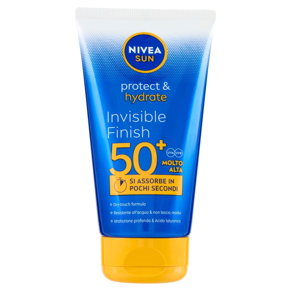 Nivea Sun protect & hydrate Invisible Finish 50+ Molto Alta 150 ml